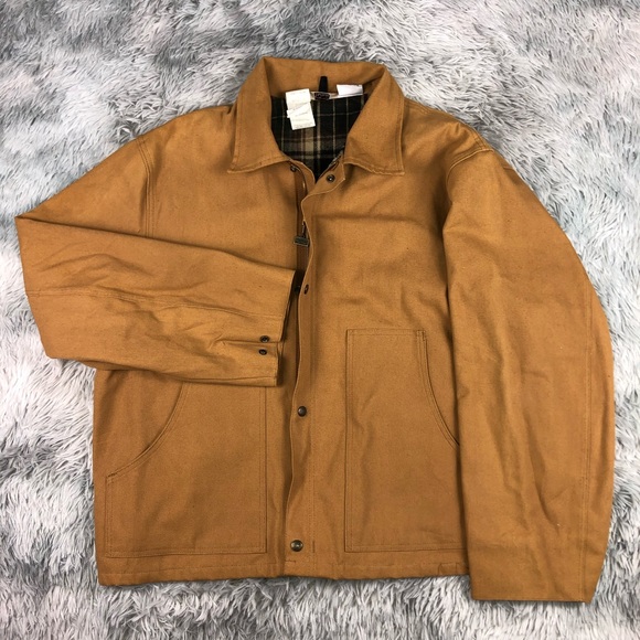 blanket lined canvas jacket
